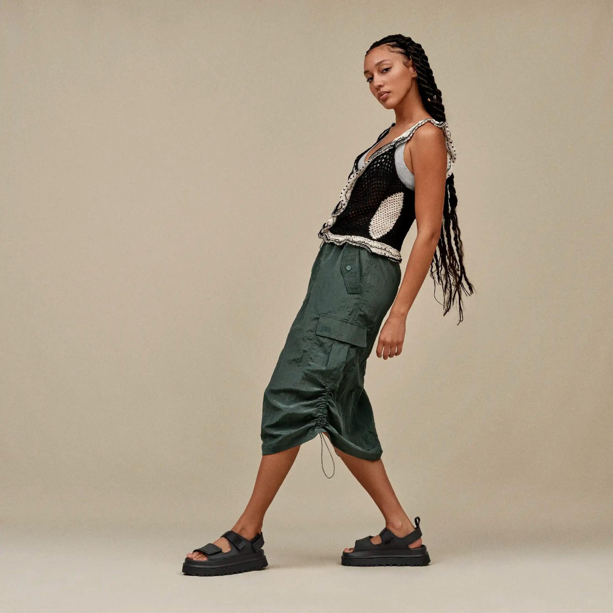 Sandali GoldenGlow 1152685 BLK UGG 