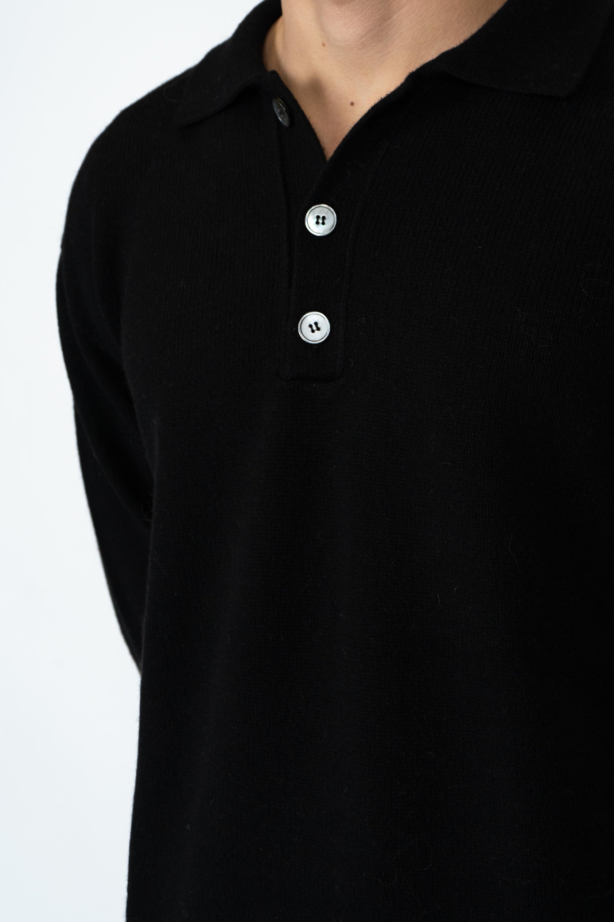 Maglione con colletto e bottoni B9F0032 A99 AMARANTO 