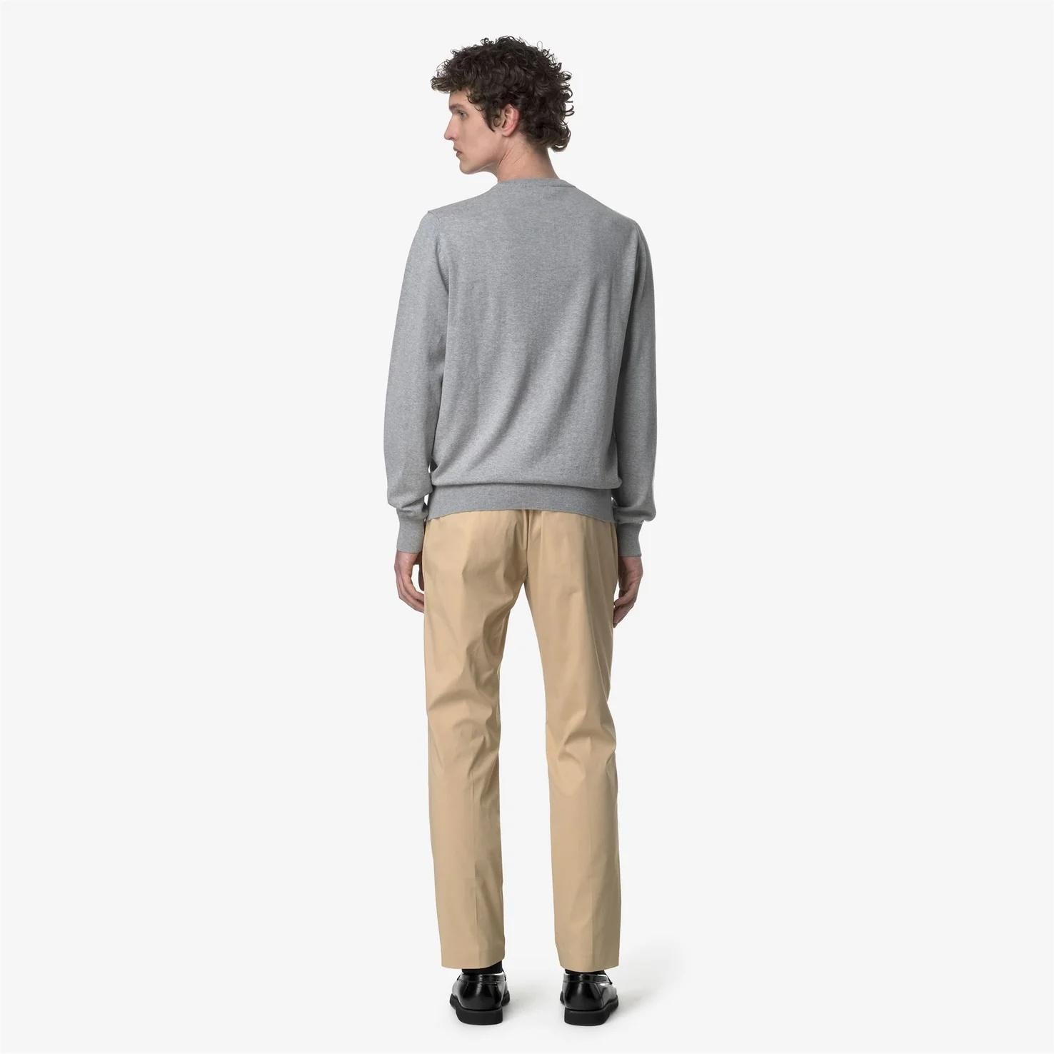 Pantaloni chino elasticizzati da uomo beige K61368W WBJ K-WAY 