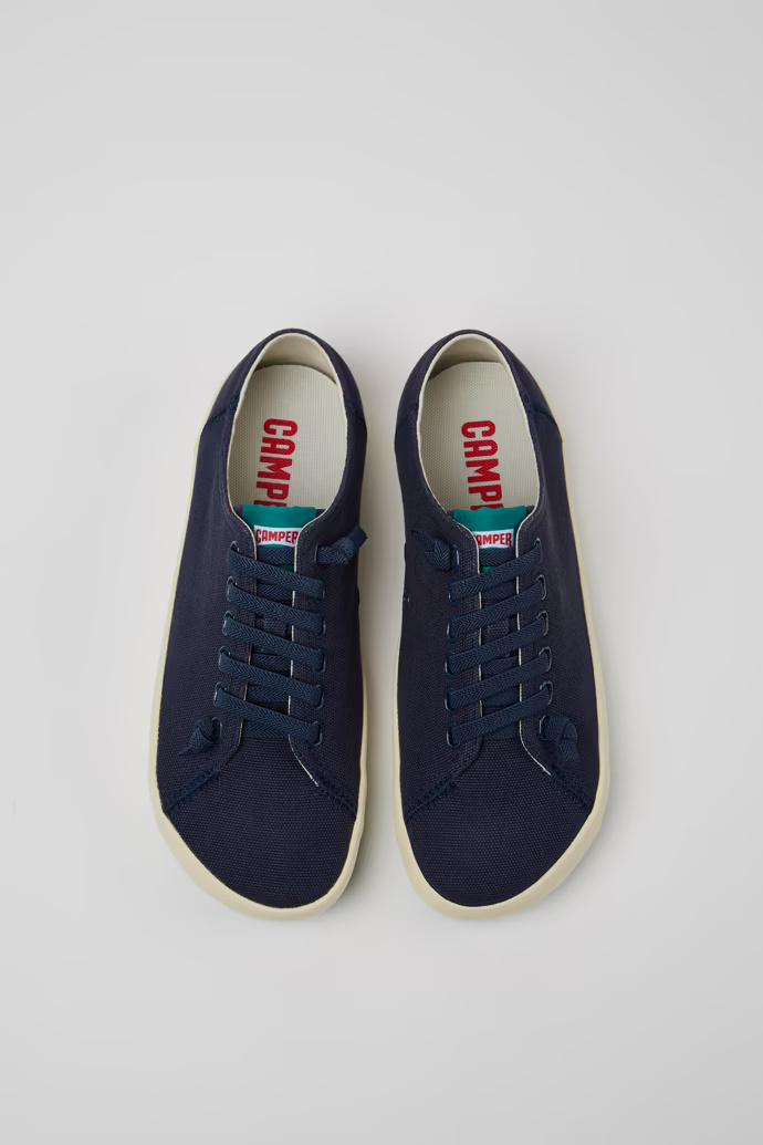 Peu Rambla sneakers blu in cotone riciclato 18869 115 CAMPER 