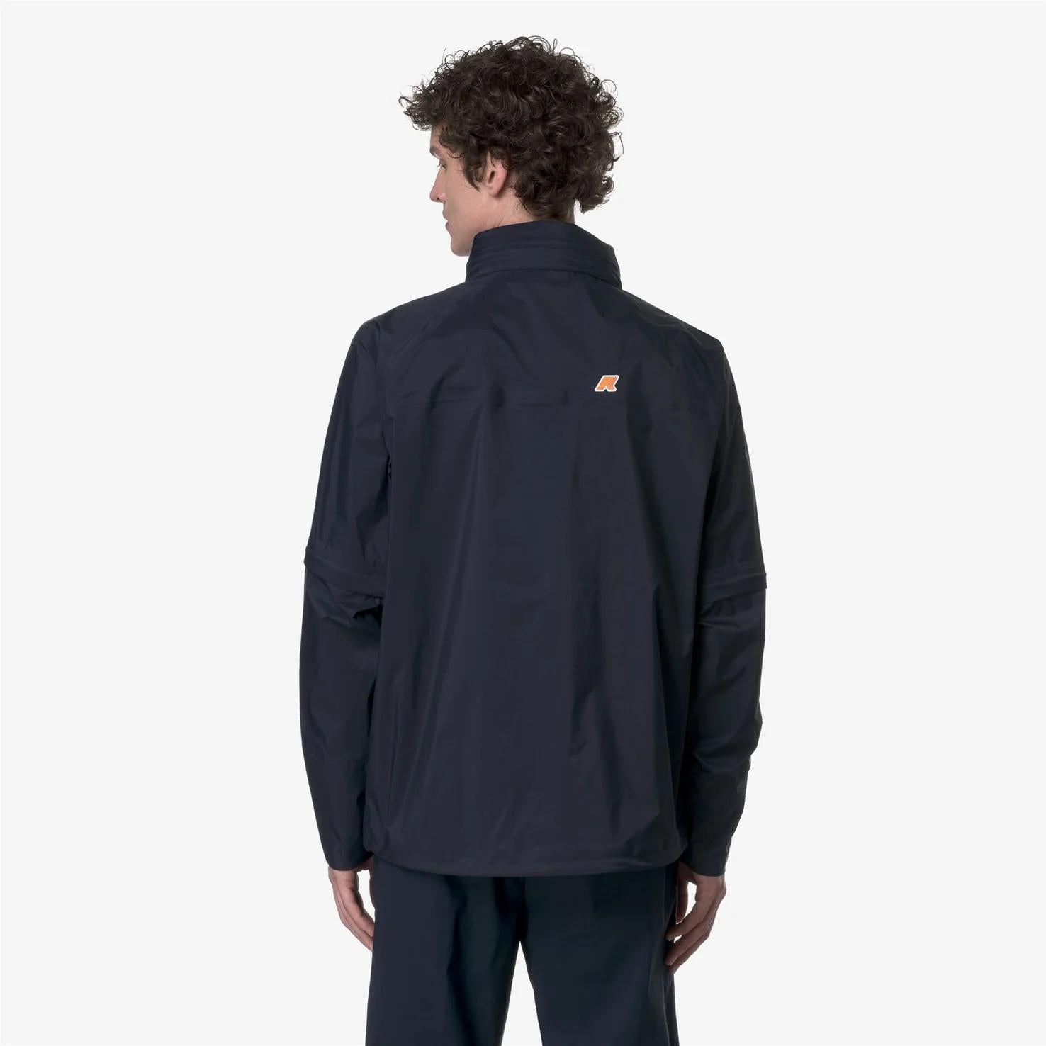 Giacca Mid da Golf Uomo Blu con Tessuto Impermeabile e Traspirante K11618W K89 K-WAY 