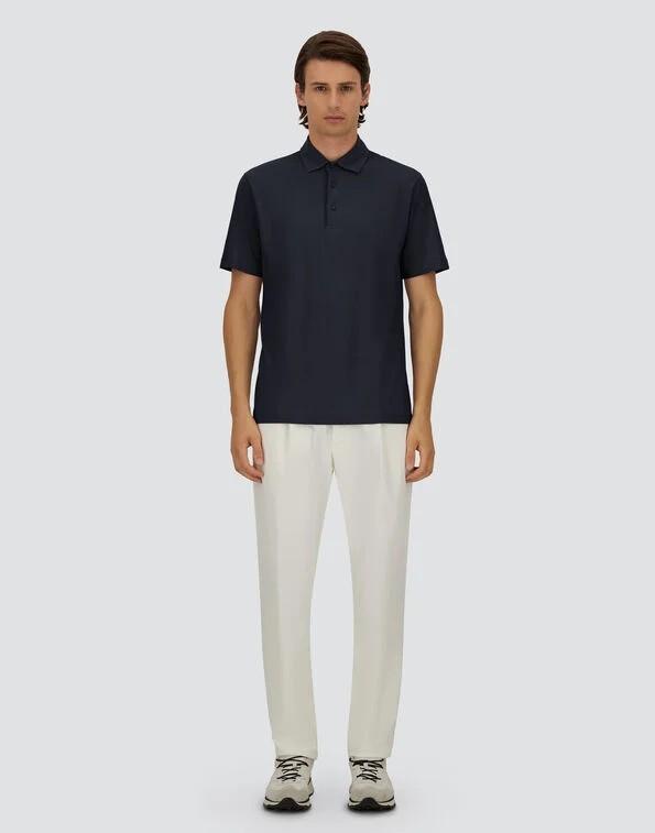 Polo in jersey crepe JPL00115U52005 9200 HERNO 