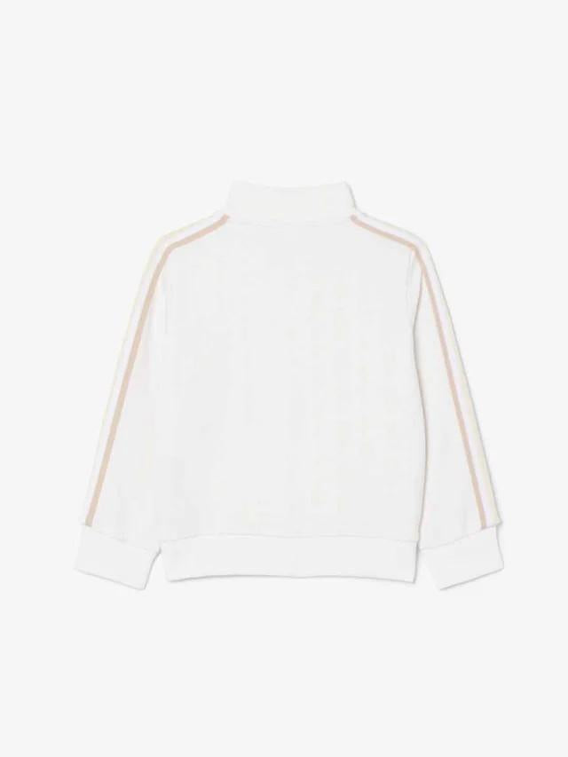 Felpa con logo all over 847108 W8L LACOSTE 