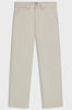 Pantaloni straight fit in twill di misto cotone