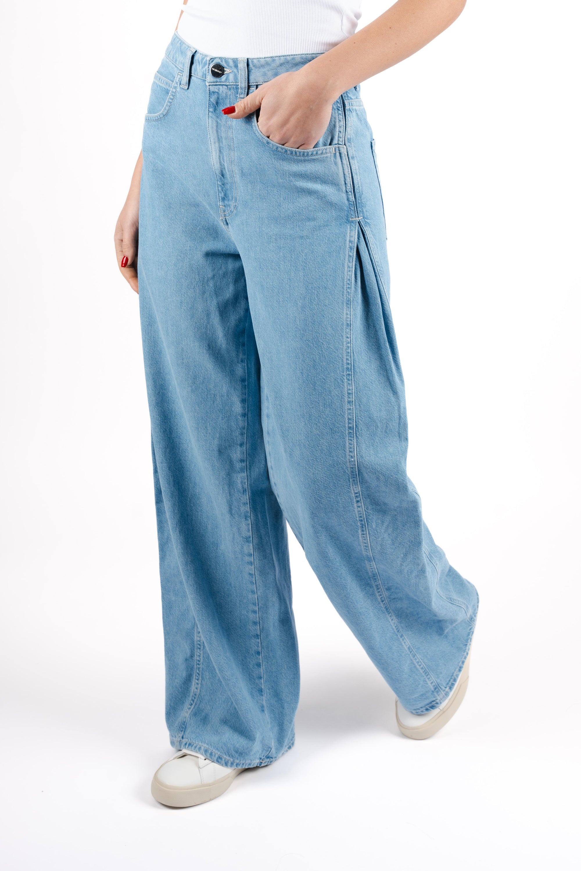 Jeans Cristy wide leg DP852DFE332DMB9 800 DONDUP 