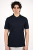 Button-up polo shirt