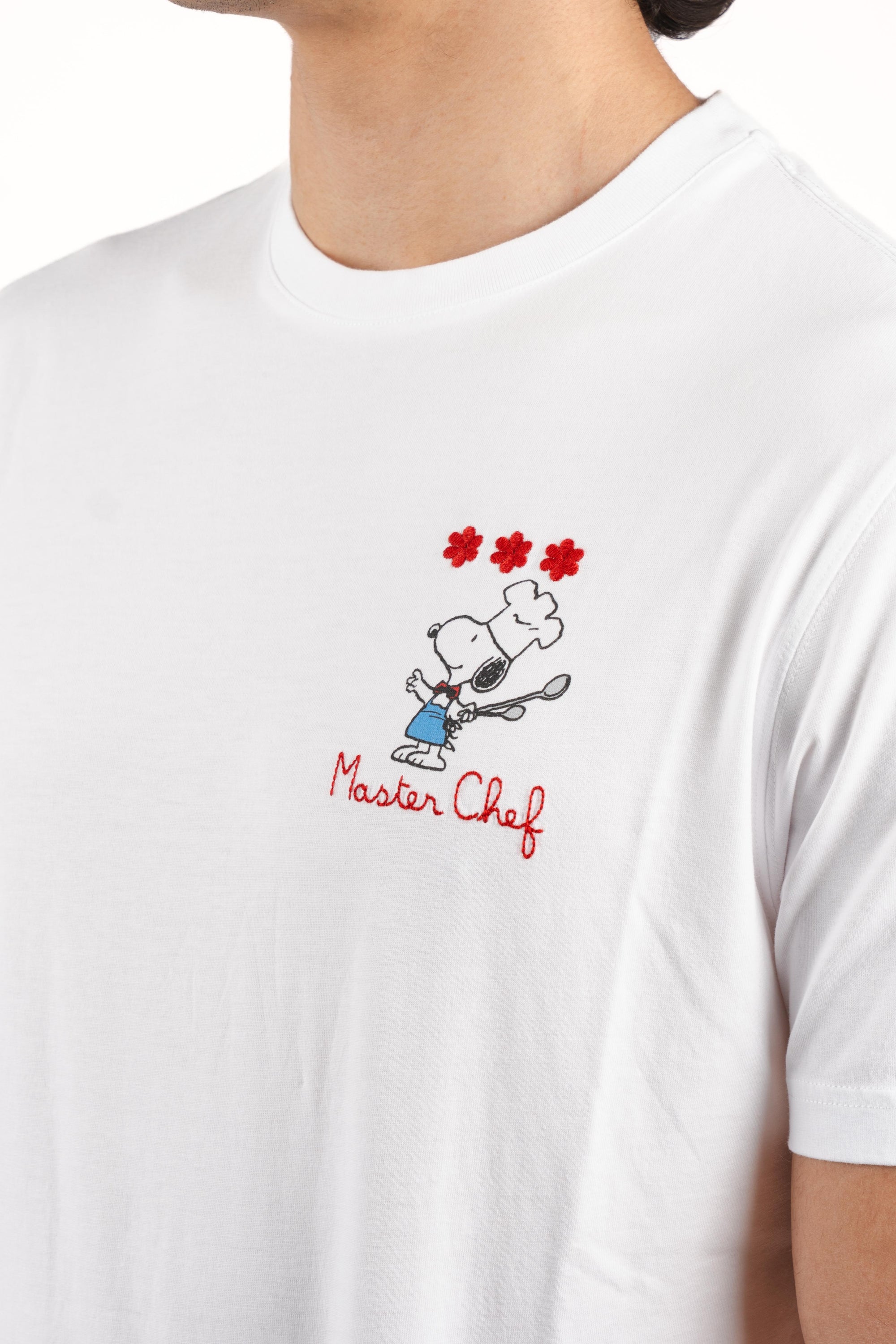 T-shirt Portofino ricamo Master Chef POT0001 07966L MC2 SAINT BARTH 