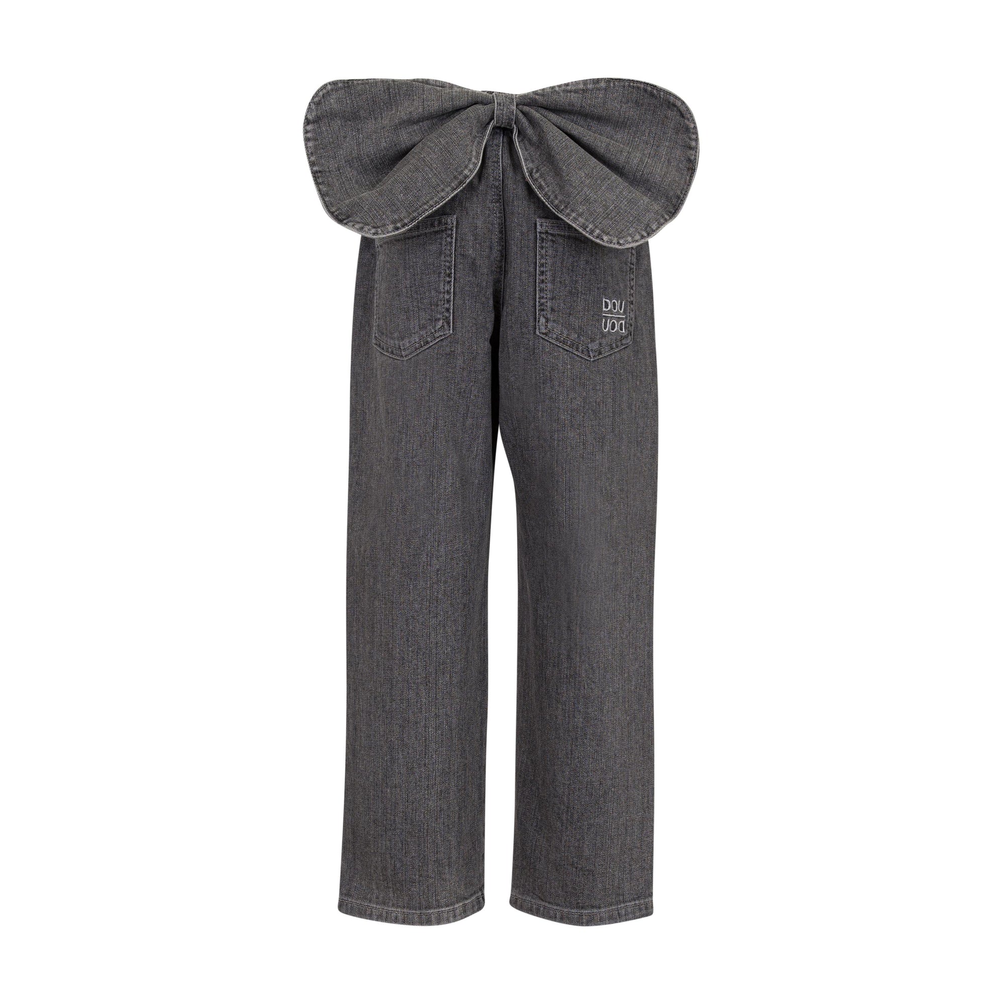 Jeans con fioccone DW6B20 916 DOUUOD 