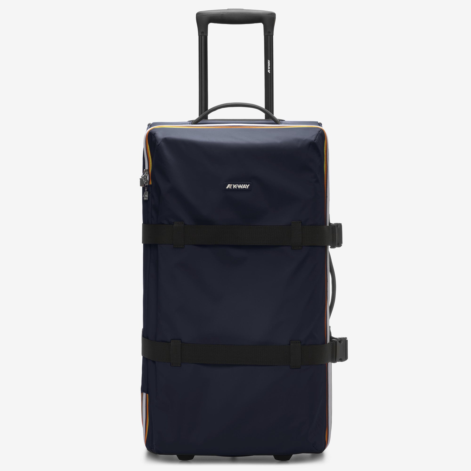 Borsa da Viaggio Trolley Unisex Blu con Base Rinforzata K2128NW Y04 K-WAY ACCESSORIES 
