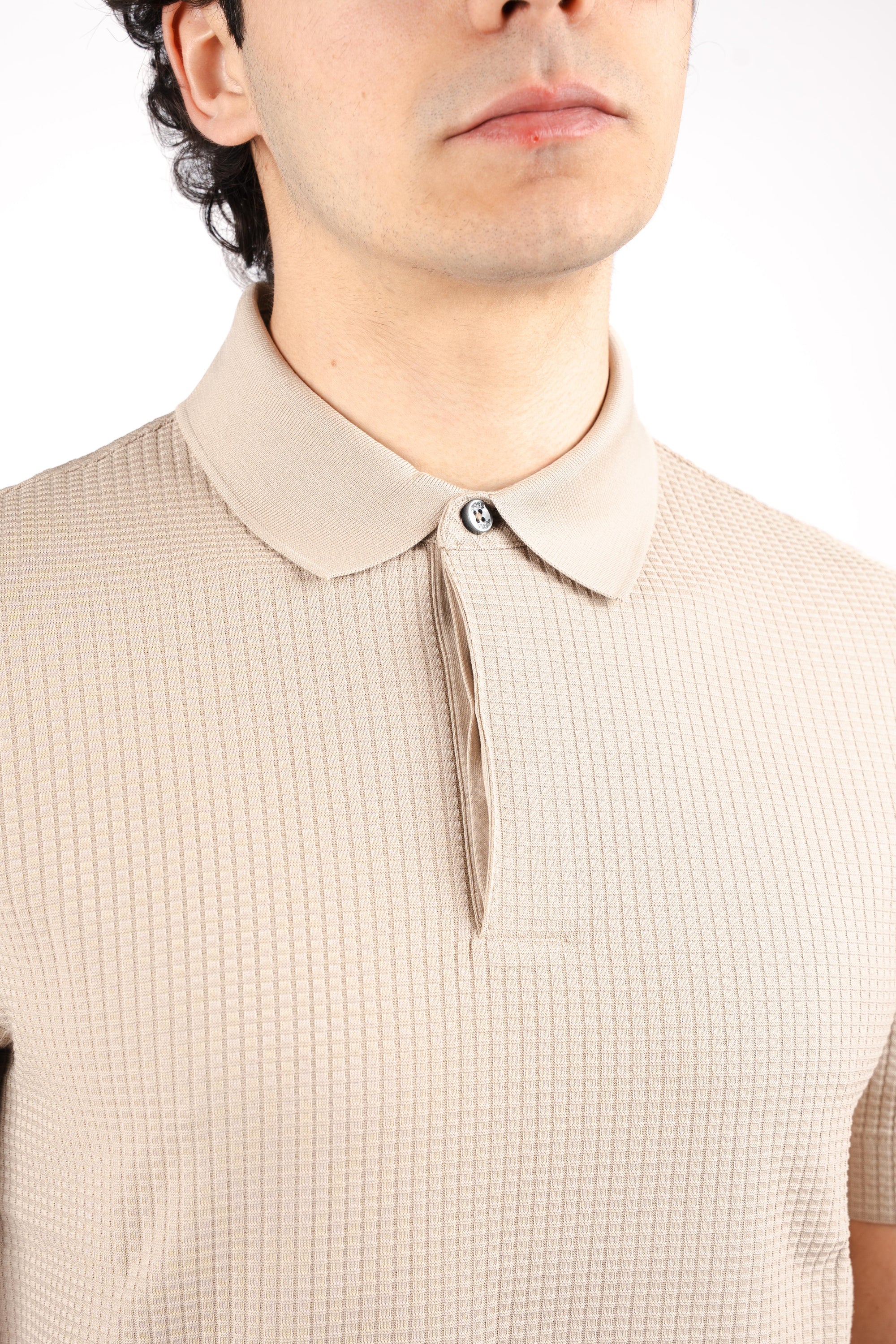 Polo in maglia 50559689 286 BOSS 