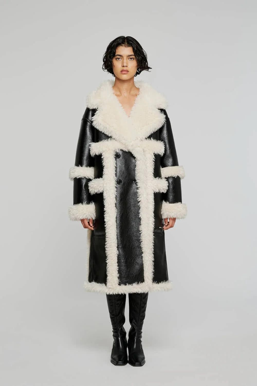 Cappotto Lungo Reversibile 9331 OFJA9331 1990 OOF WEAR 