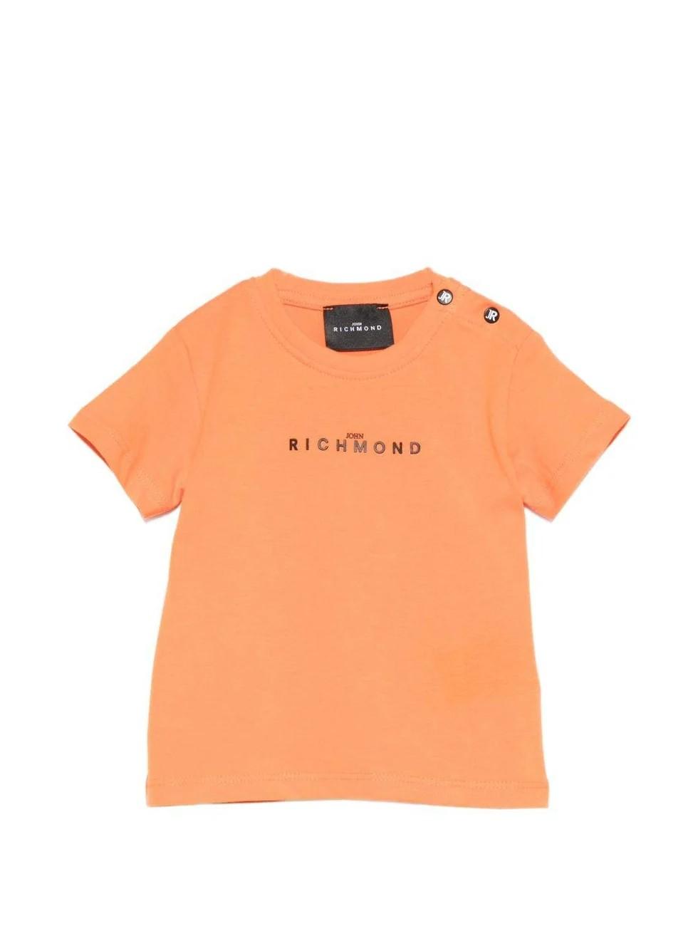 Tshirt con dettaglio logo RIP26110TS ORANGEP RICHMOND 
