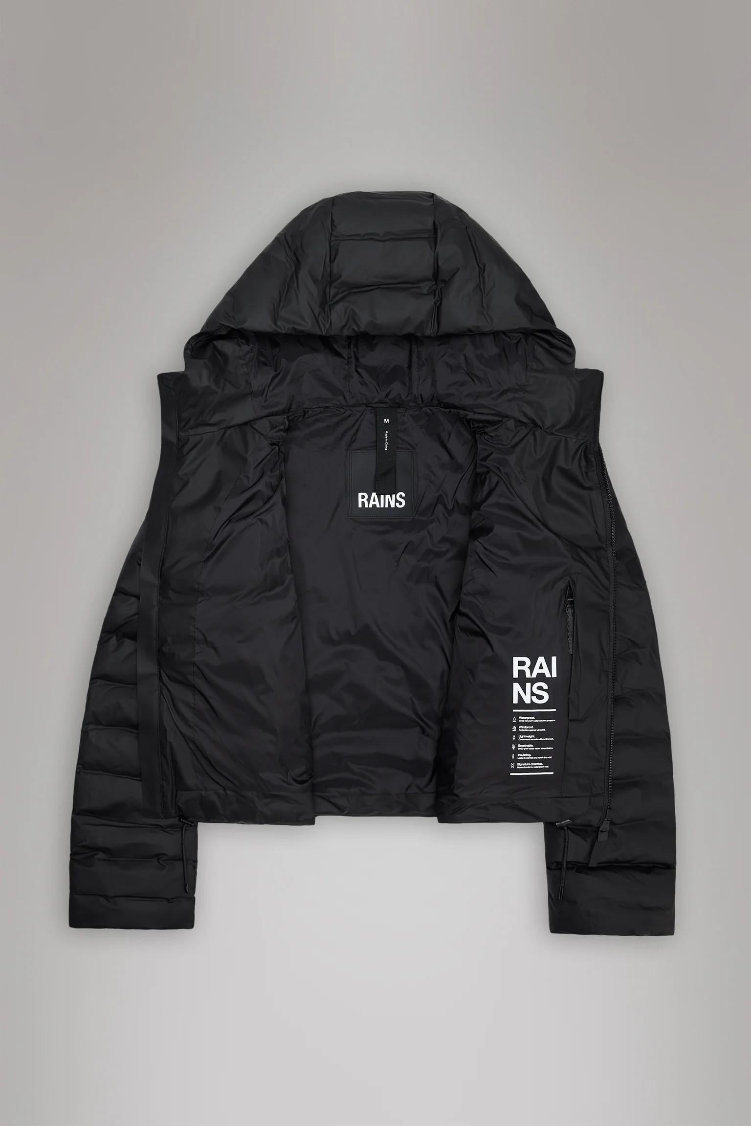 Lohja Short Puffer Jacket RA15820 BLA RAINS 