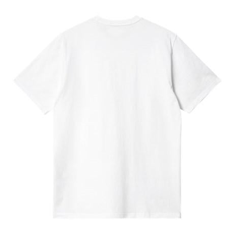 S/S Pocket Heart T-Shirt bianca I032128 00AXX CARHARTT WIP 