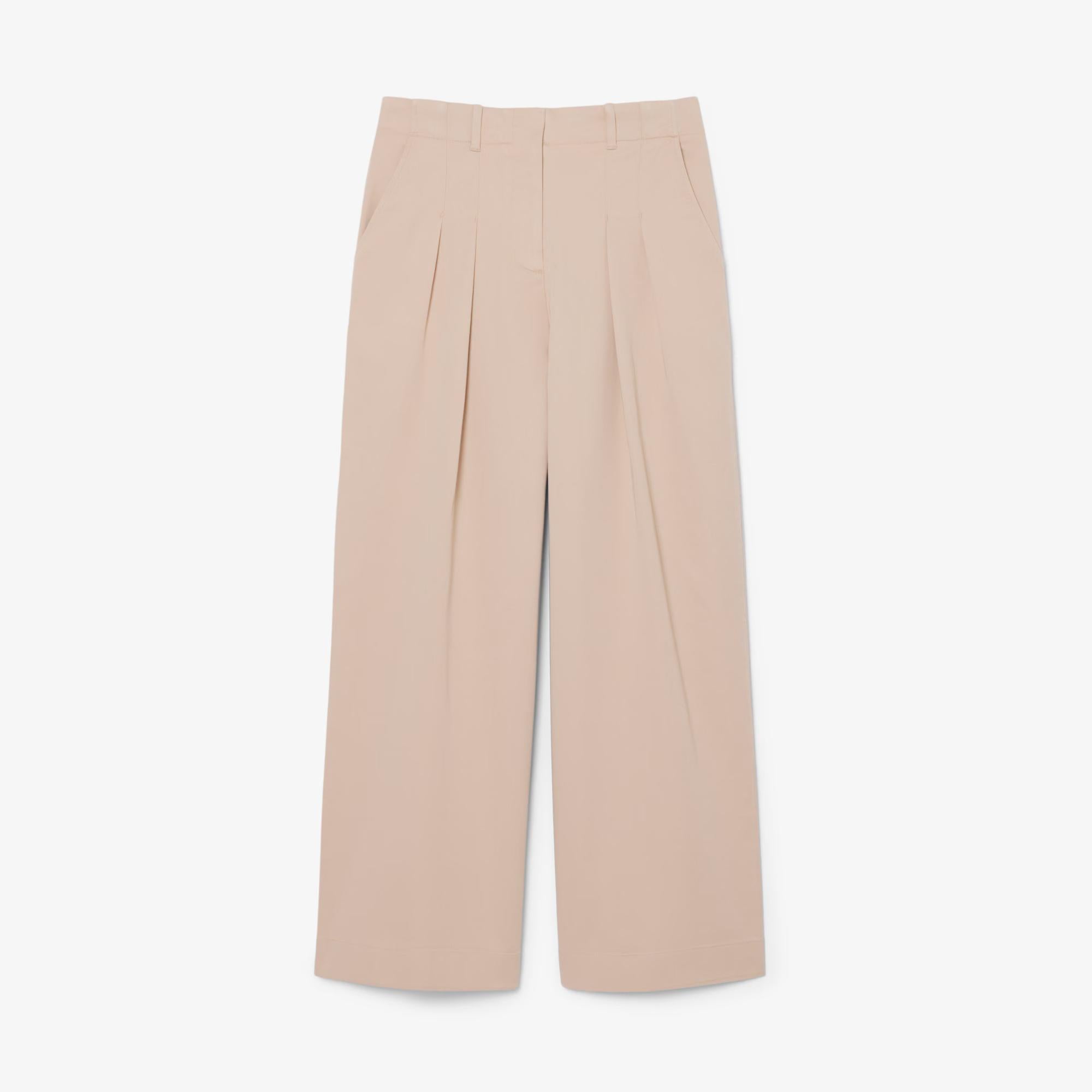 Pantaloni chino in gabardine elasticizzato wide fit HF0205 X6F LACOSTE 