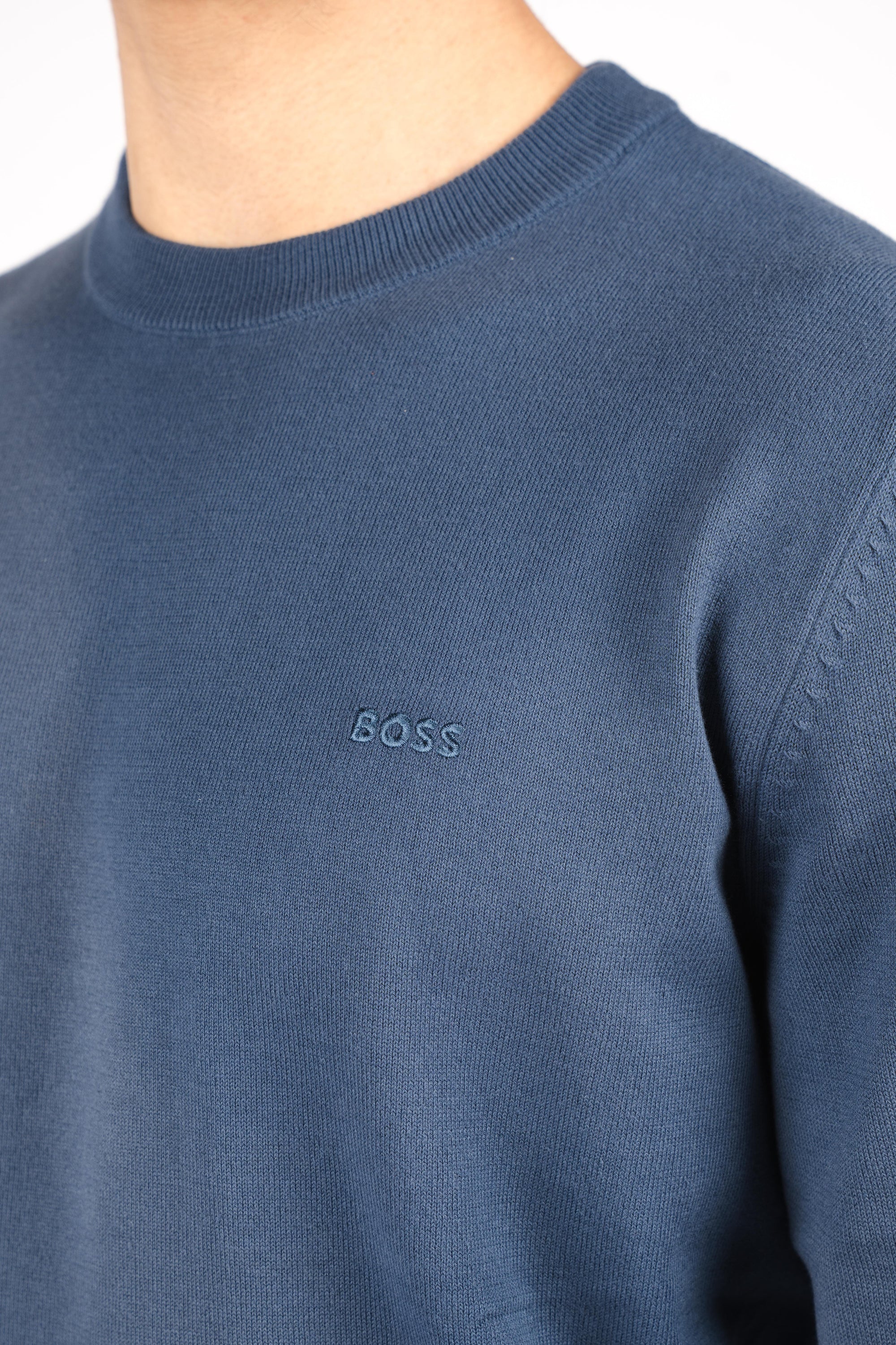 Pullover girocollo 50556344 468 BOSS 