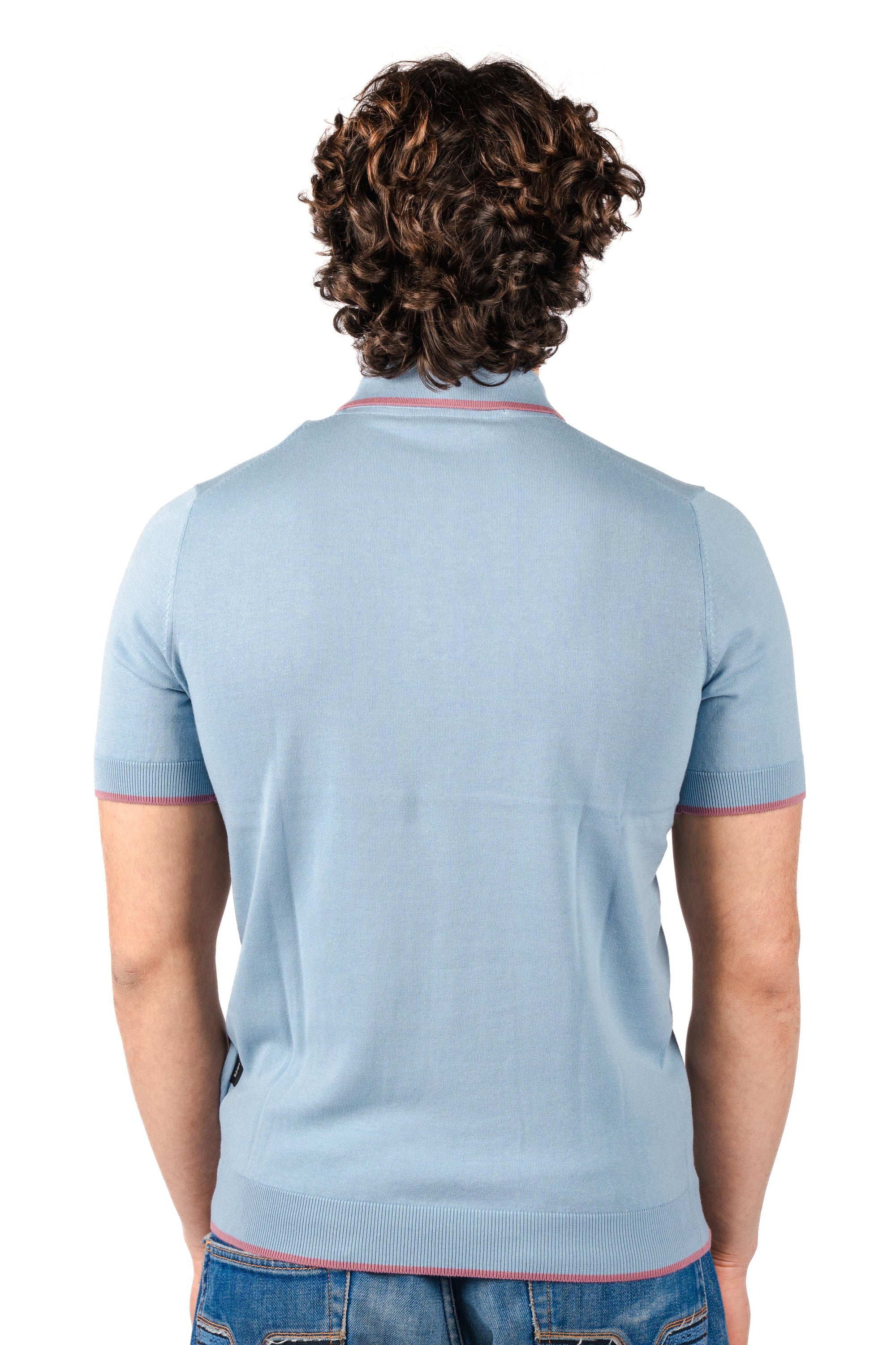 Polo con dettagli a contrasto R5012M261 FOG REFRIGUE 