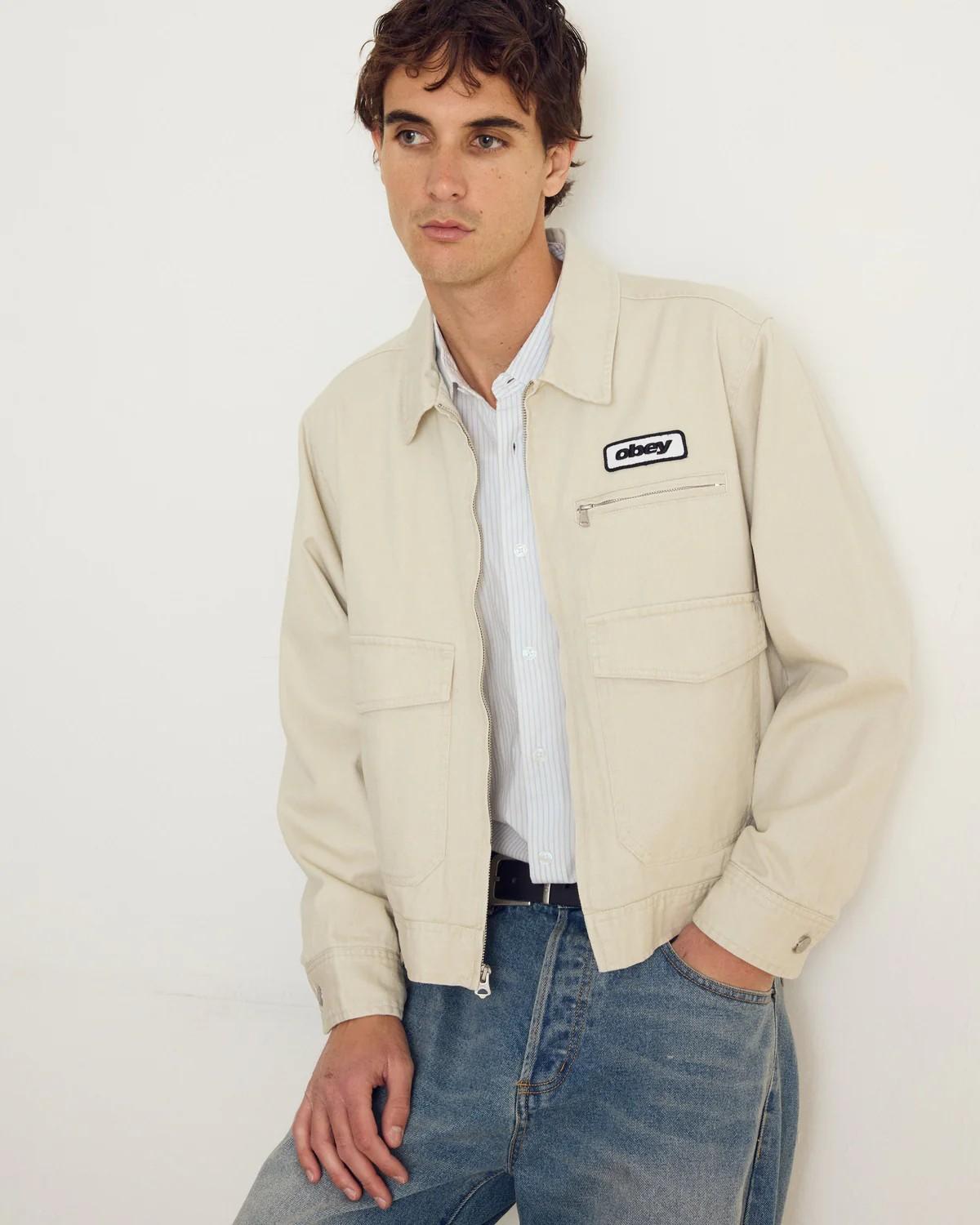 Walter work jacket 121800620 SBR OBEY 