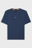 T-shirt relaxed fit in cotone elasticizzato con logo stampato