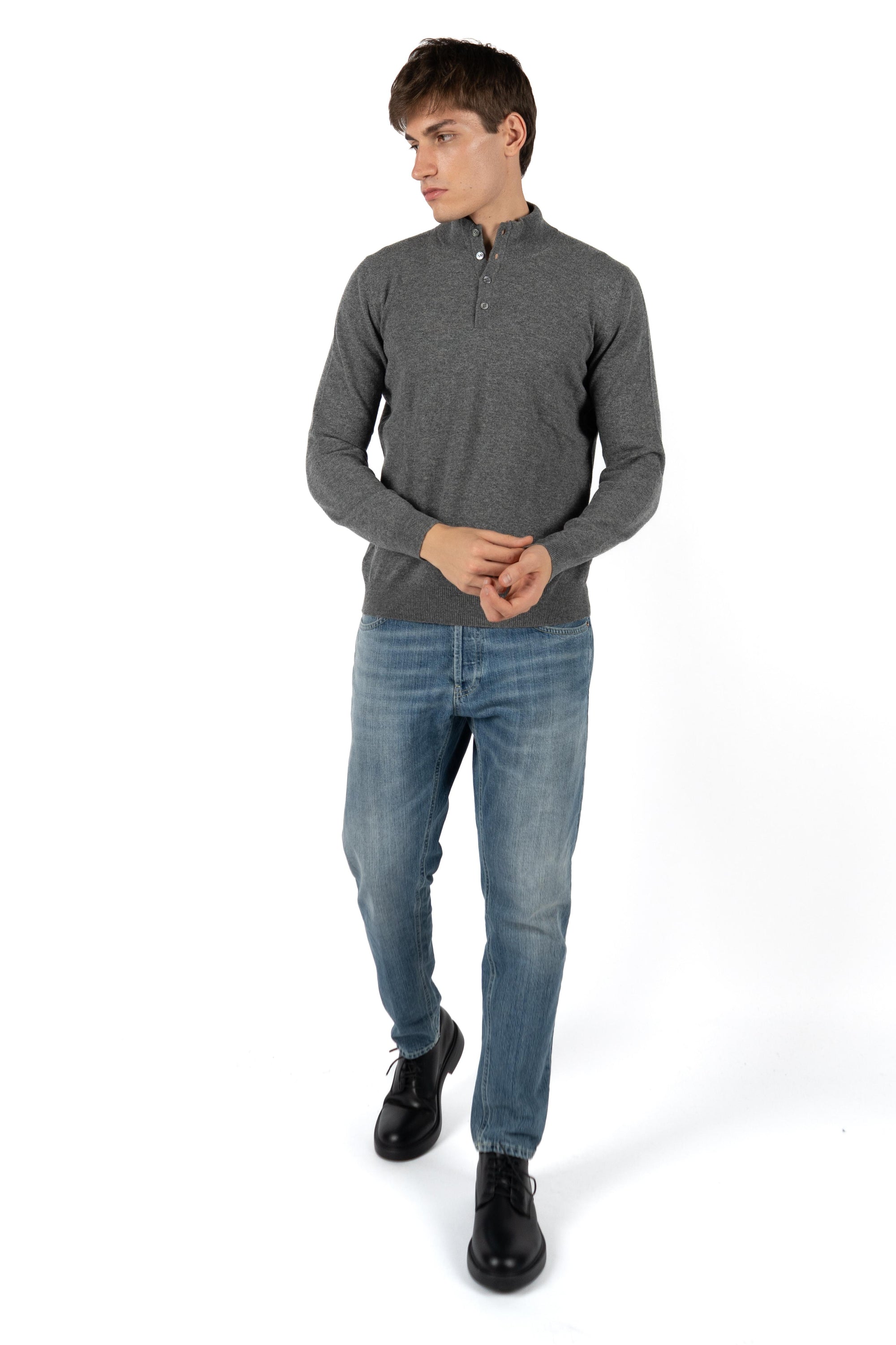 Lupetto con bottoni 55128/19690 072 GRAN SASSO 