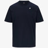 T-shirt casual da uomo in cotone blu