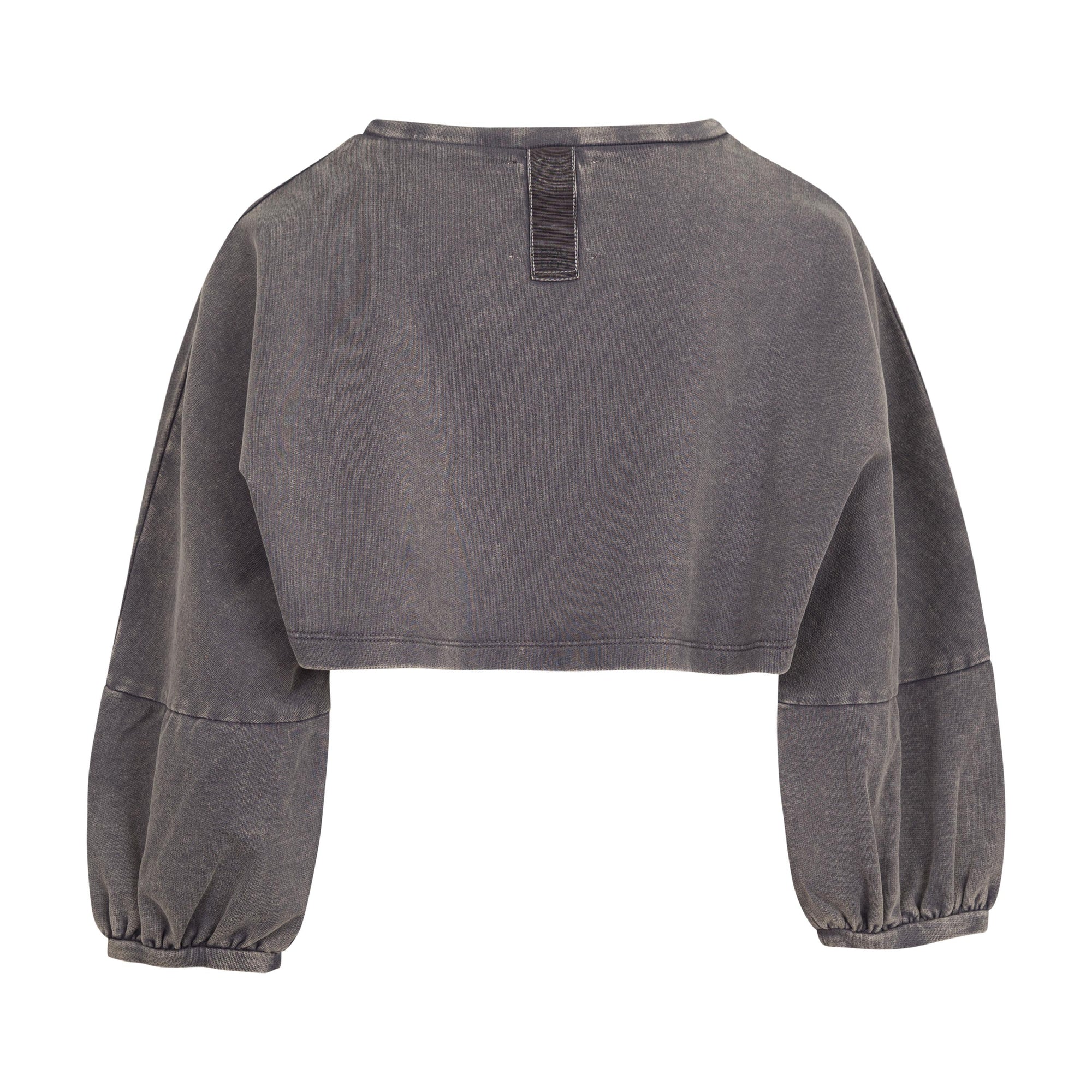 Felpa leggera crop DW4A00 922A DOUUOD 