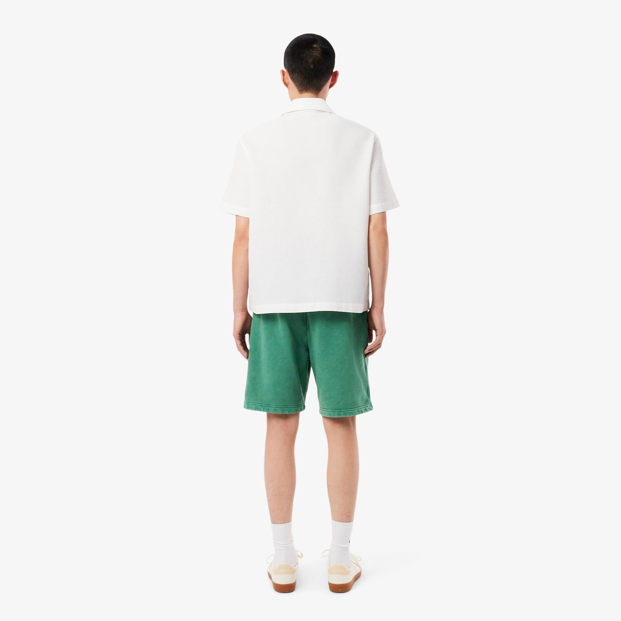 Shorts in cotone felpato GH9925 132 LACOSTE 