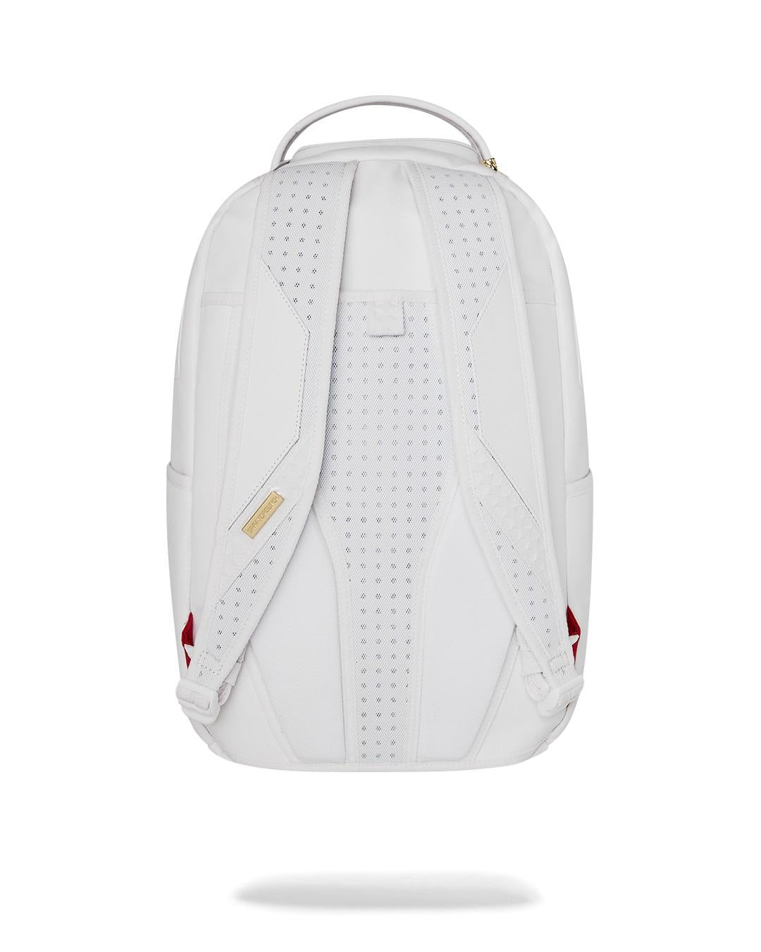 Gold brick luxe white dlxsv backpack 910B9245 NSZ SPRAYGROUND 