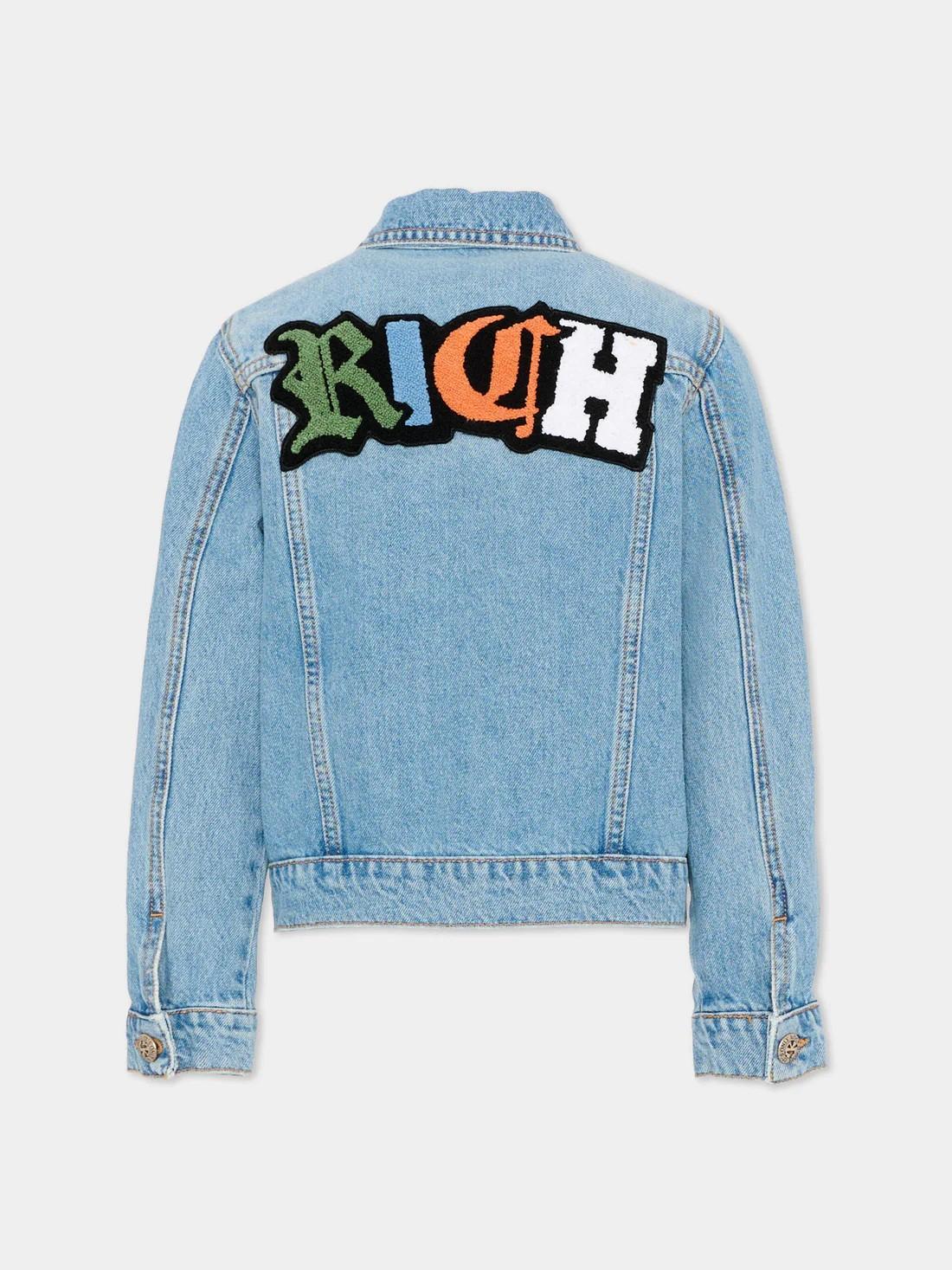 Giubbotto di jeans RBP26050GB DBLUELIGHT RICHMOND 