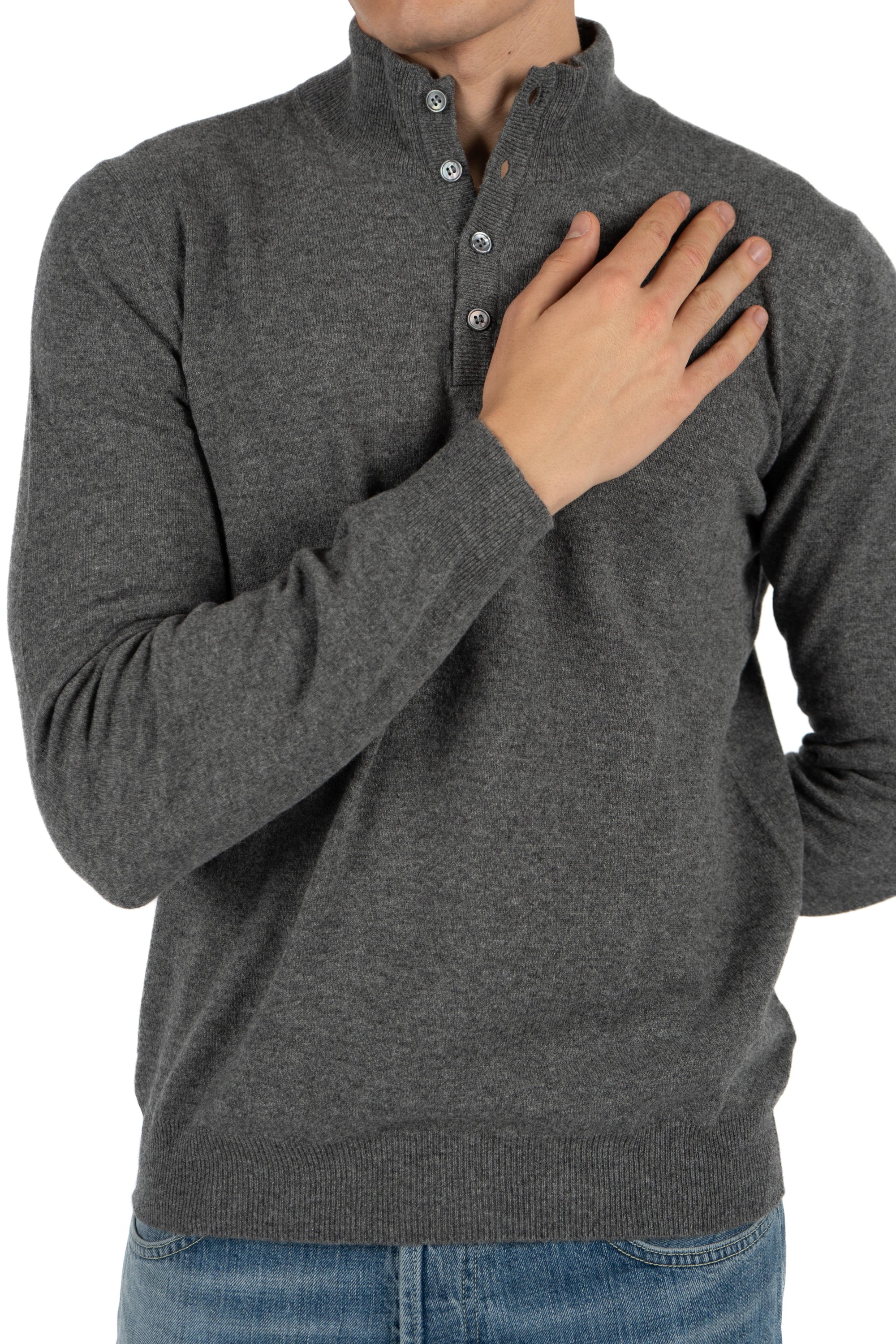 Lupetto con bottoni 55128/19690 072 GRAN SASSO 