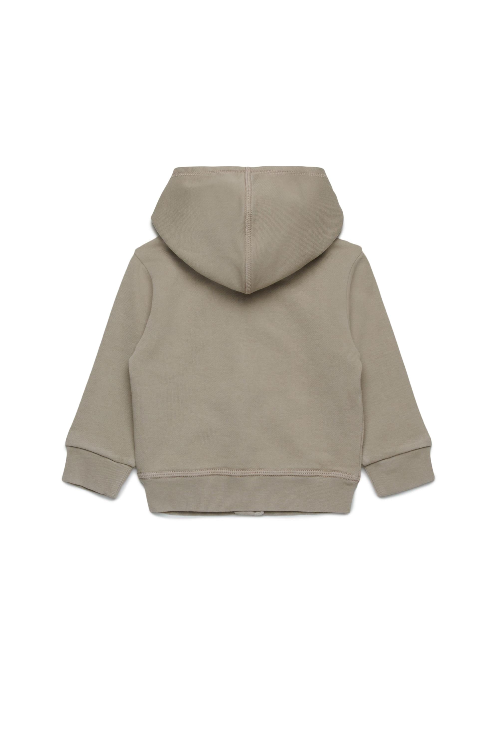D2Kids Newborn Zip Hoodie Beige DQ2863D0AC6 DQ717 DSQUARED2 