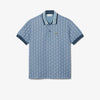 Polo jacquard con monogramma