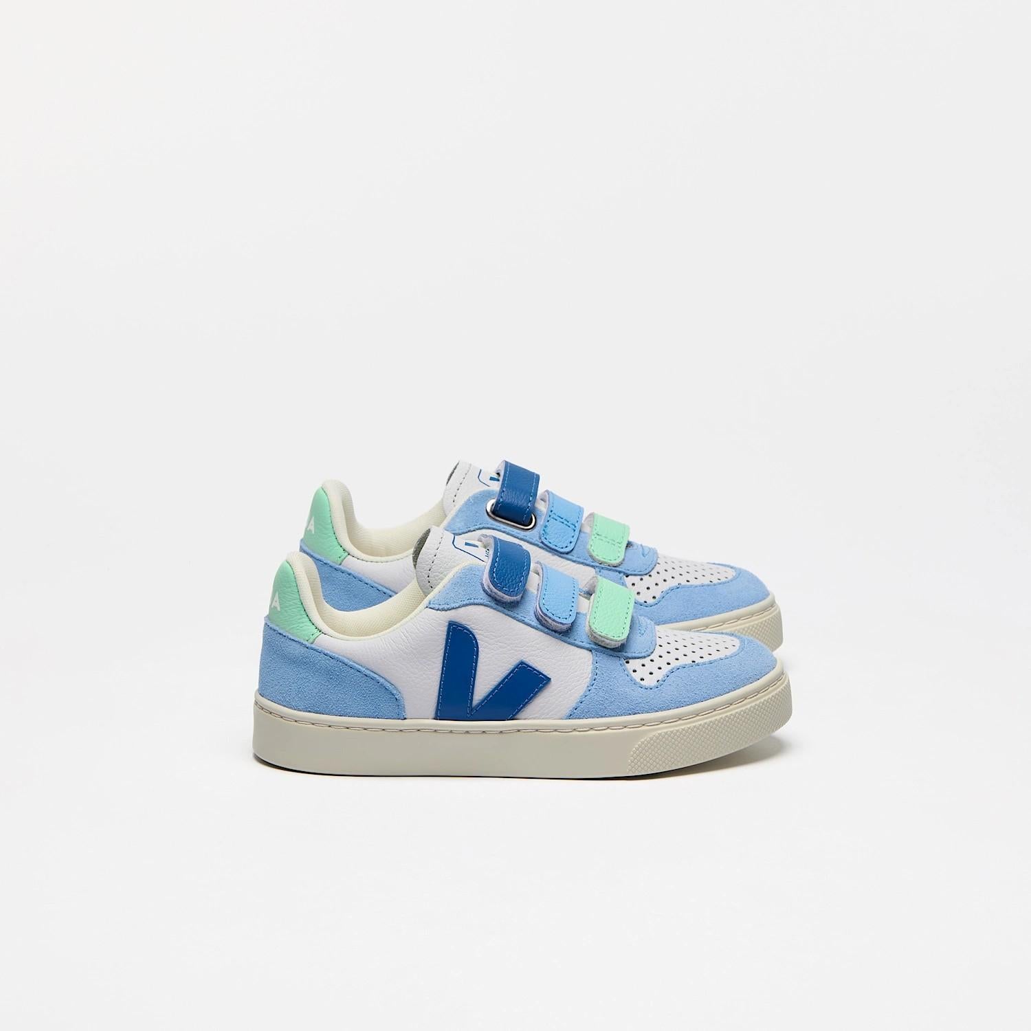 V-10 leather multico indigo CV0520 613C VEJA 