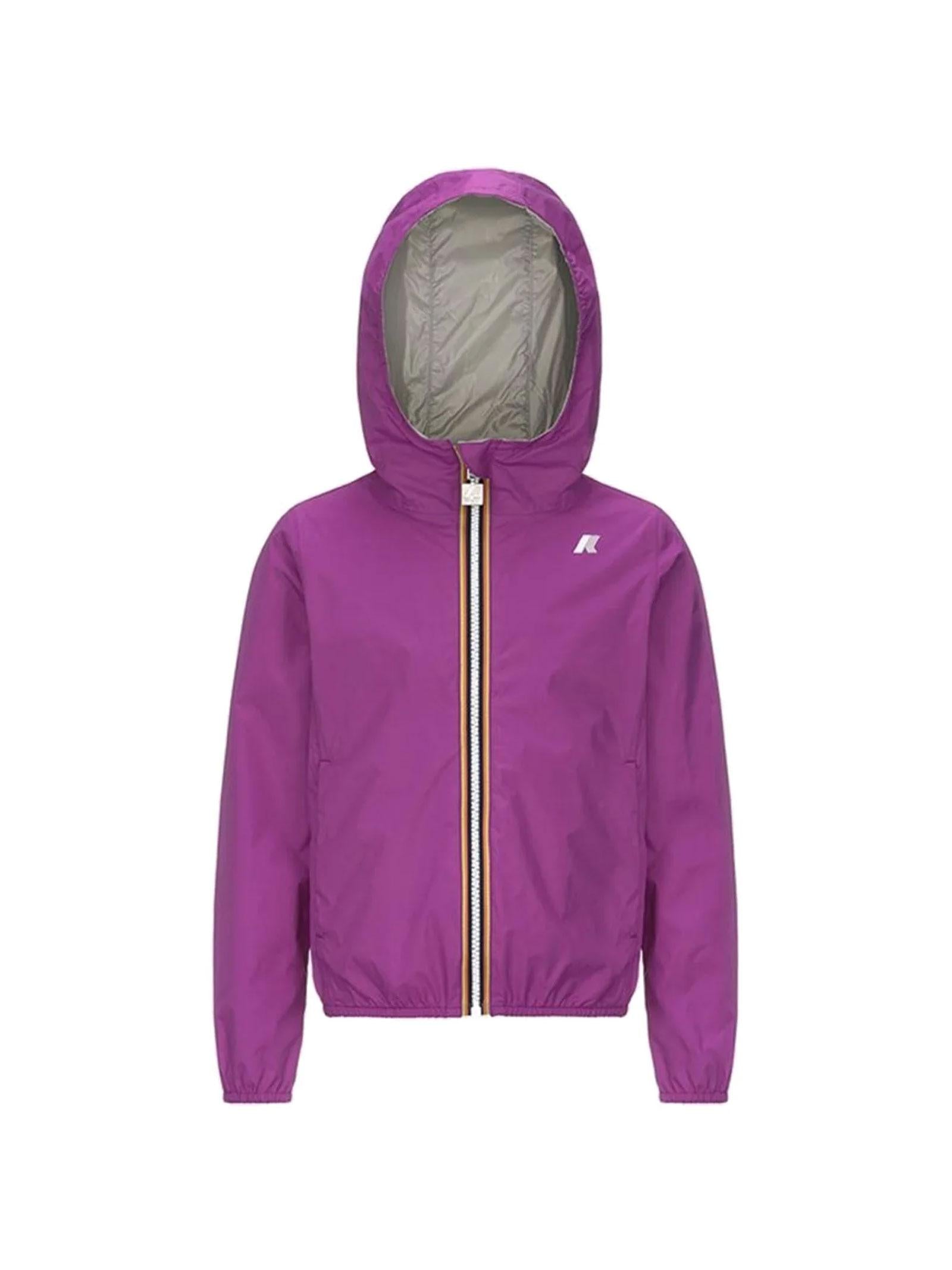 Giacca Lilly Plus 2 Double bambini viola K61313W AZNA K-WAY 