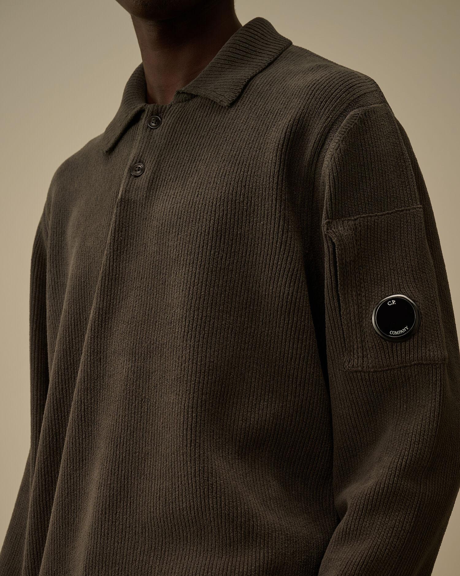Maglione polo 19CMKN021A 978 C.P. COMPANY 