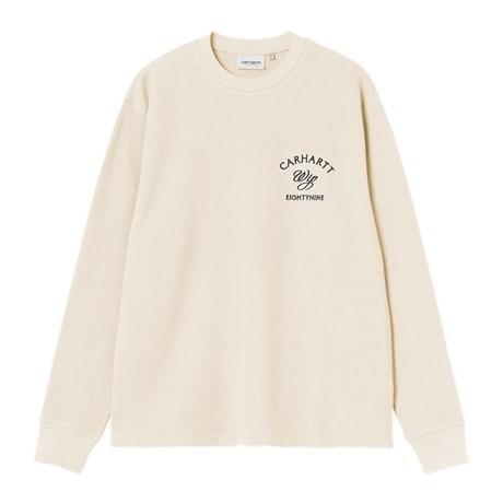 L/S Eightynine Waffle T-Shirt I036184 1K6XX CARHARTT WIP 