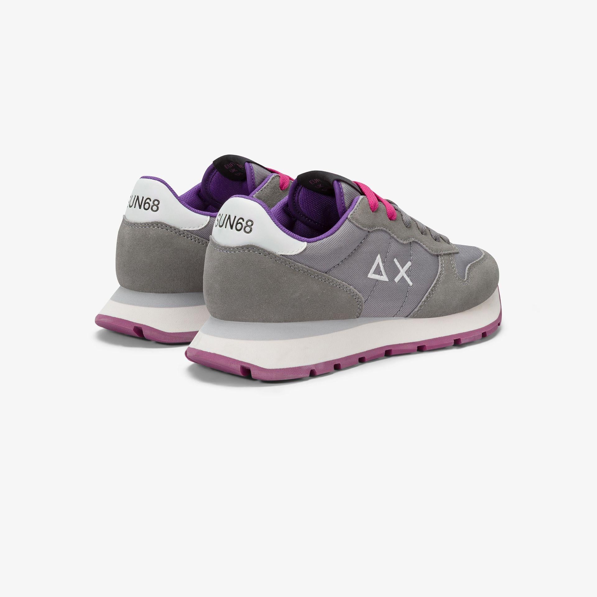 Sneaker Ally Solid in nylon e suede Z45201 34 SUN68 SHOES 