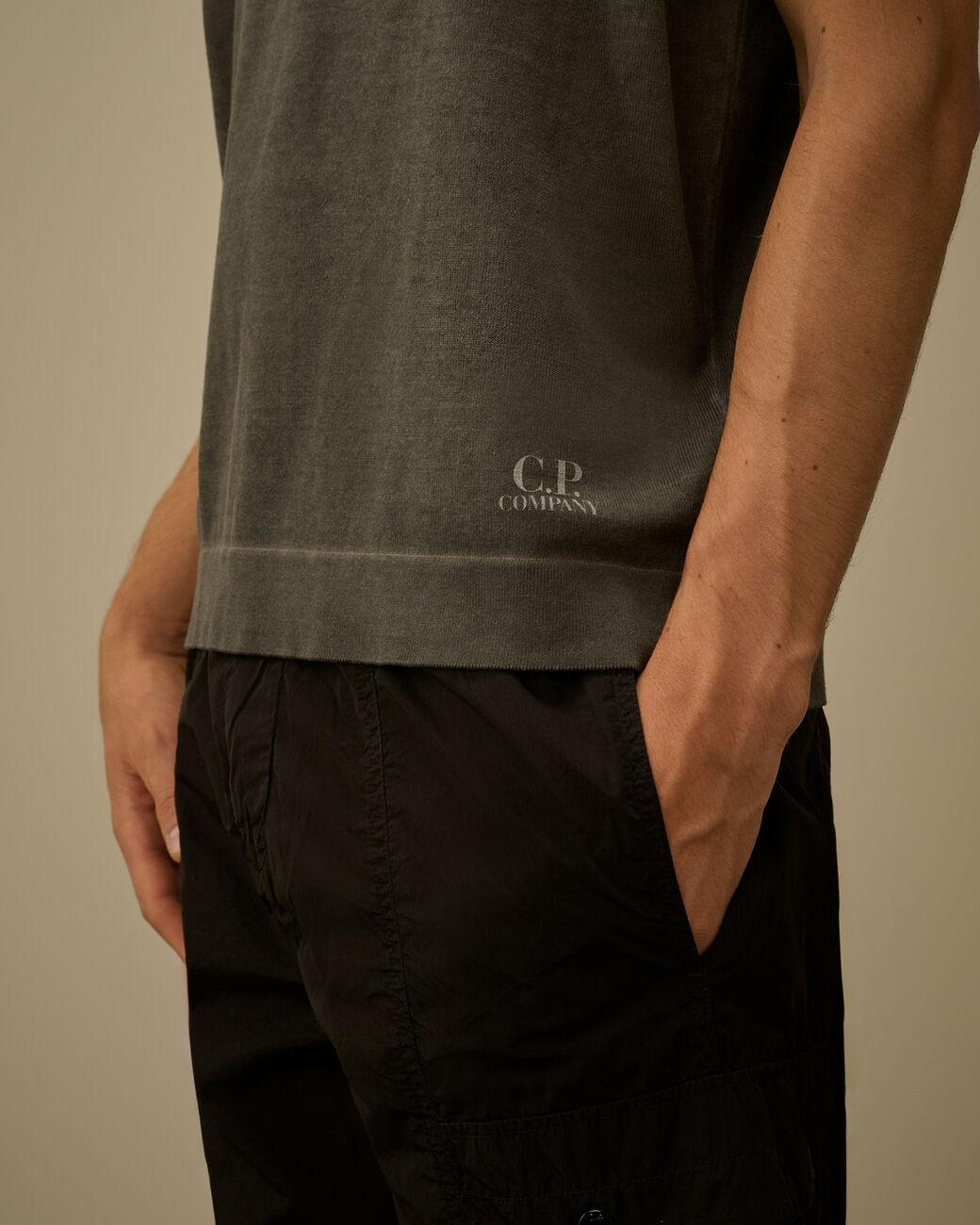 Cotton Crepe Double Dyed Polo 20CMKN204A 921 C.P. COMPANY 