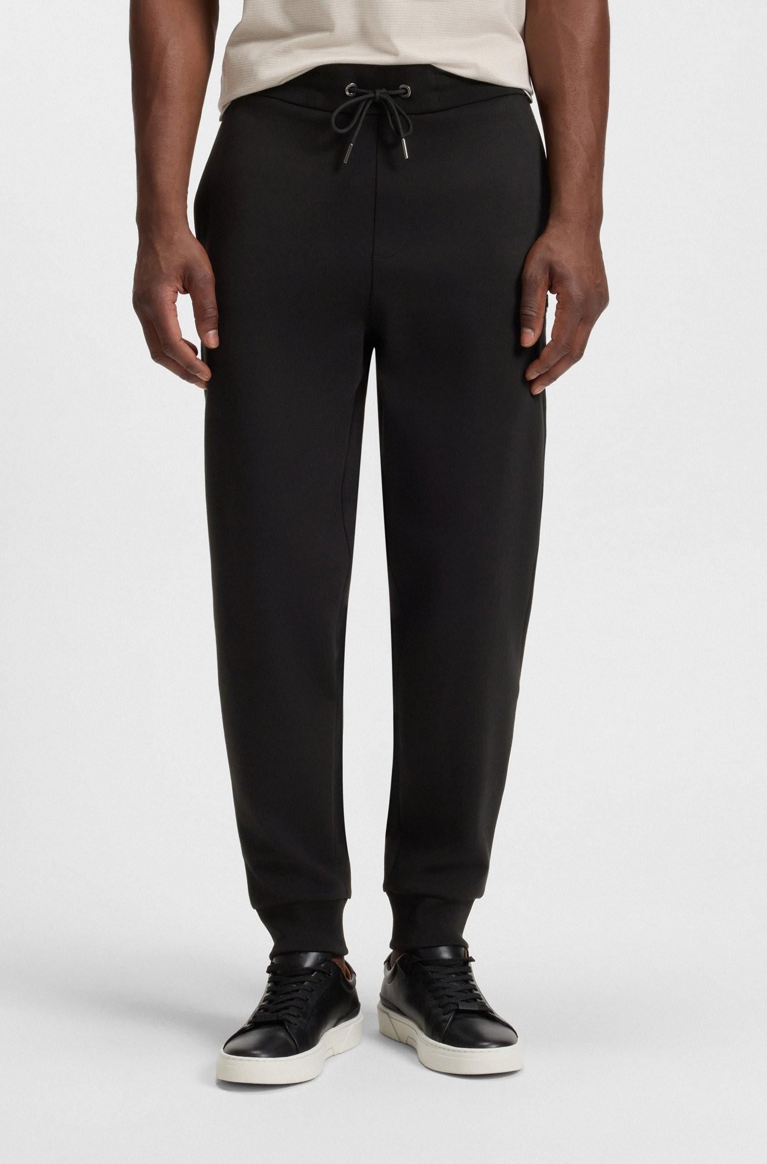 Pantaloni della tuta in misto cotone con monogramma Double B 50520322 001 BOSS 
