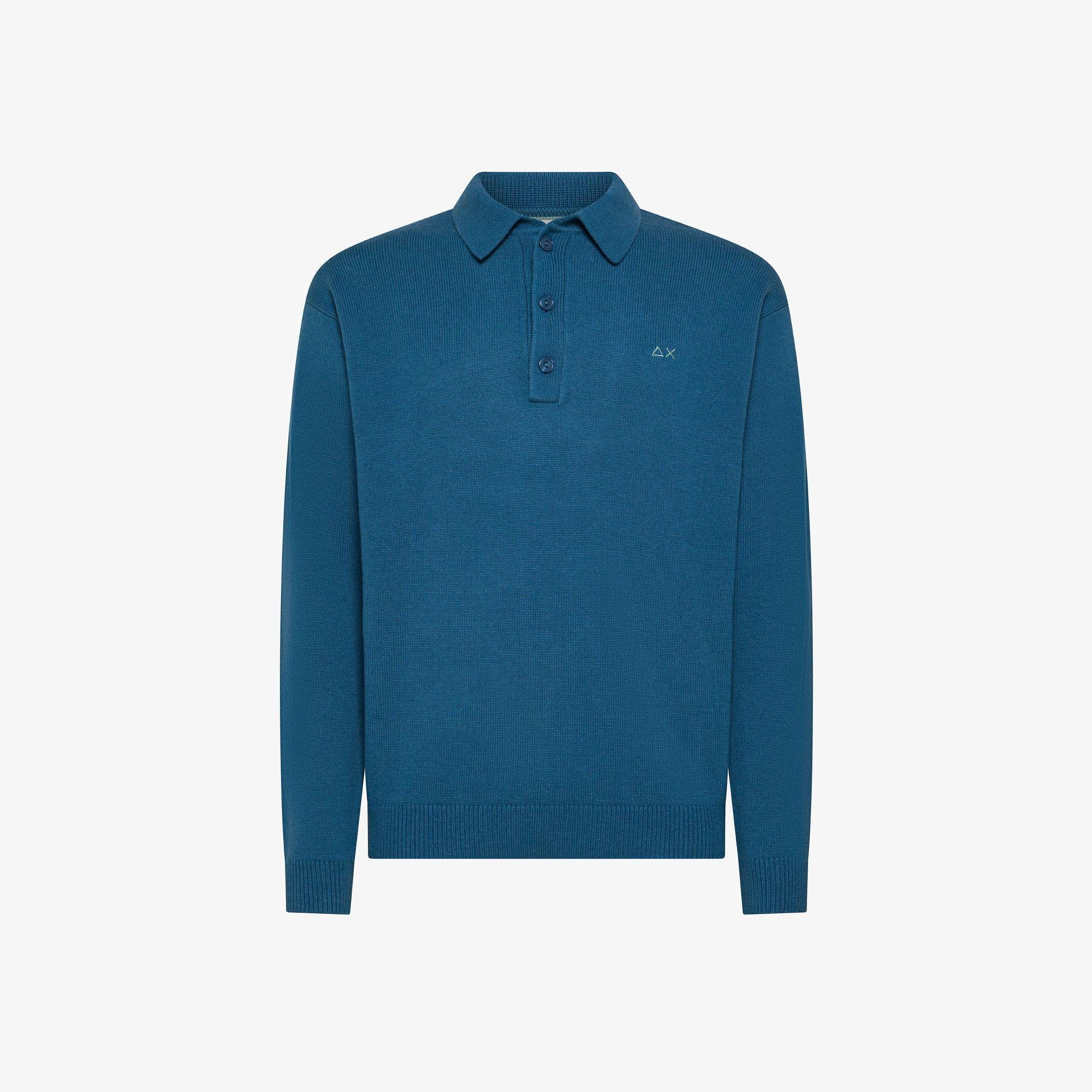Polo in lana e cashmere K45112 80 SUN68 