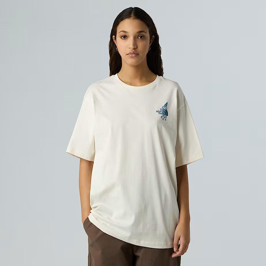 T-shirt Powder Days Relaxed Graphic unisex NF0A8E4D QLI1 THE NORTH FACE 