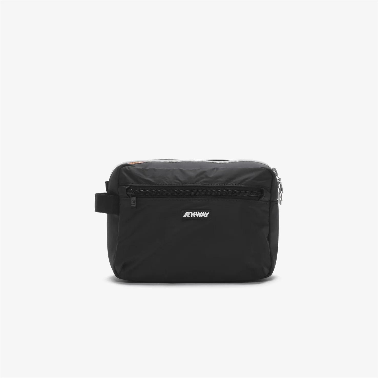 Beauty case da viaggio unisex nero con design impermeabile K4127TW USY K-WAY ACCESSORIES 
