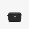 Beauty case da viaggio unisex nero con design impermeabile