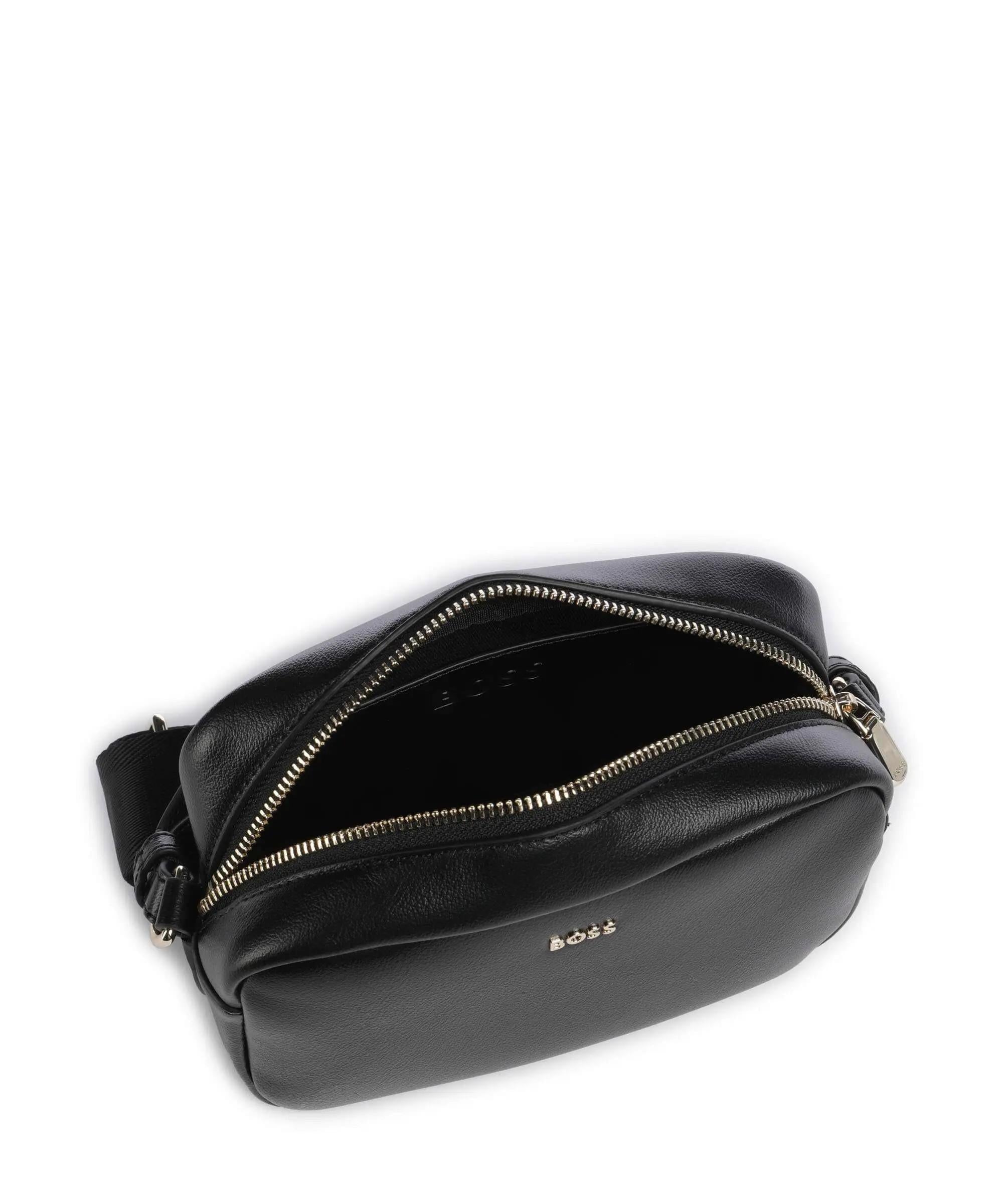 Sandy Borsa a tracolla pelle sintetica nero 50547765 001 BOSS ACCESSORIES 