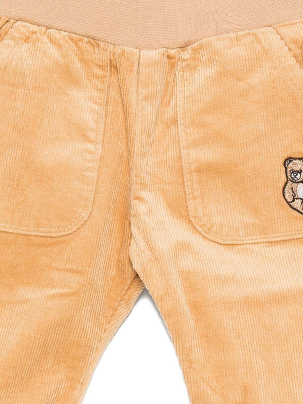 Pantaloni per neonato di velluto a coste  MUP05ILVA06 20351 MOSCHINO BABY 