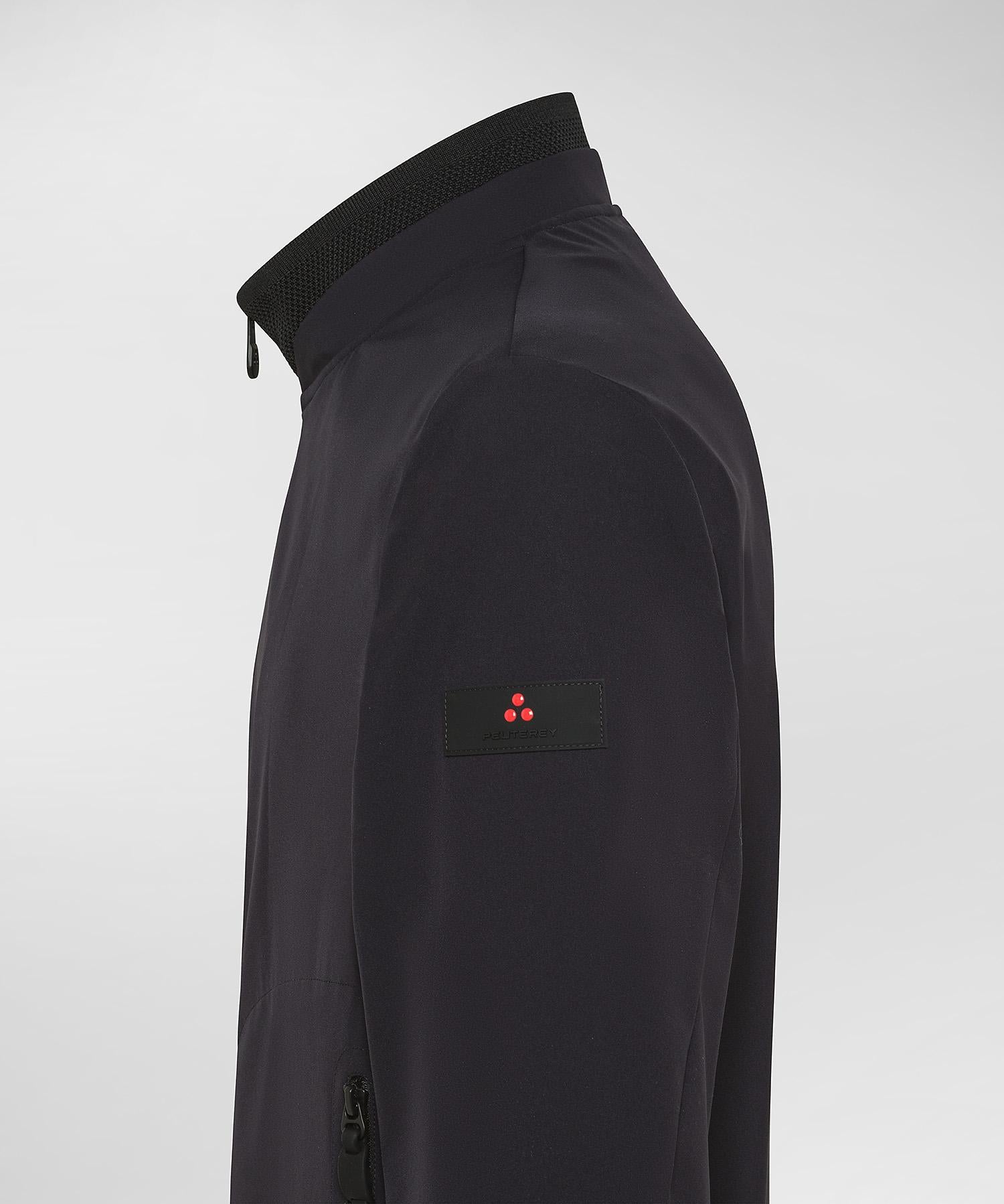 Bofin MDN Giacca antivento con dettagli elastici blu grafite PEU5490 215 PEUTEREY 