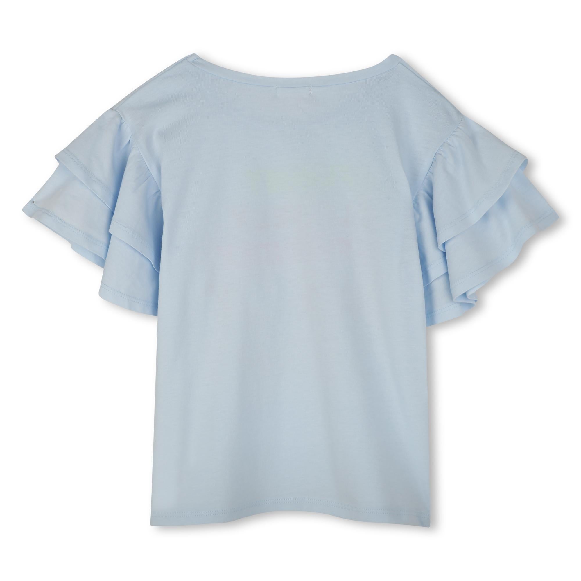 T-shirt con ruches U20928 76F BILLIEBLUSH 