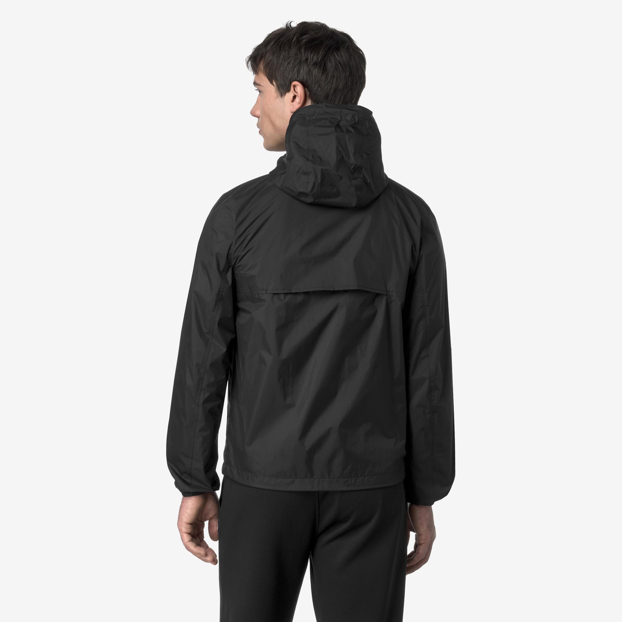 Giacca corta impermeabile reversibile da uomo nero K2124EW B0R K-WAY 