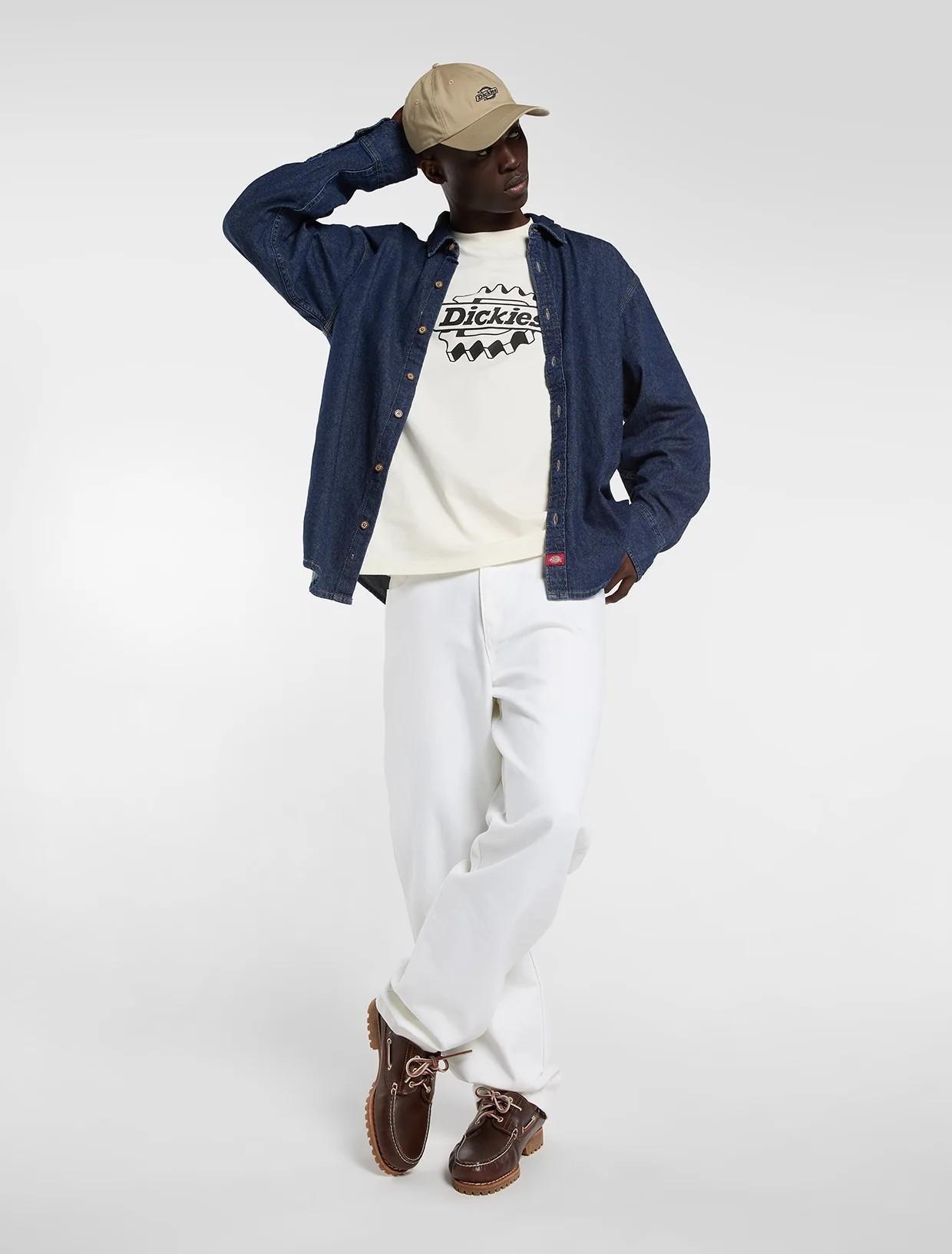 Camicia leggera in denim a maniche lunghe DK0A88GY 0DD1 DICKIES 