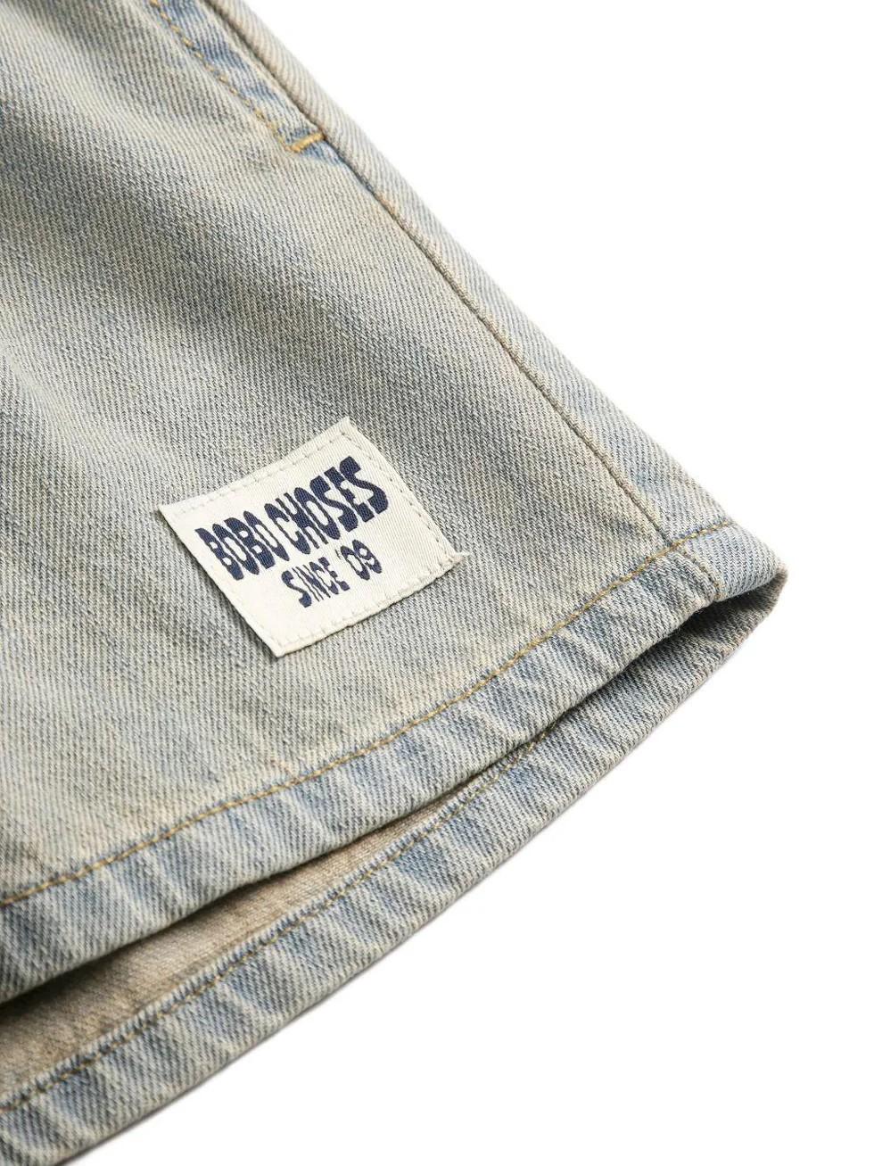 Bobo Choses denim bermuda shorts B126AC073 461 BOBO CHOSES 